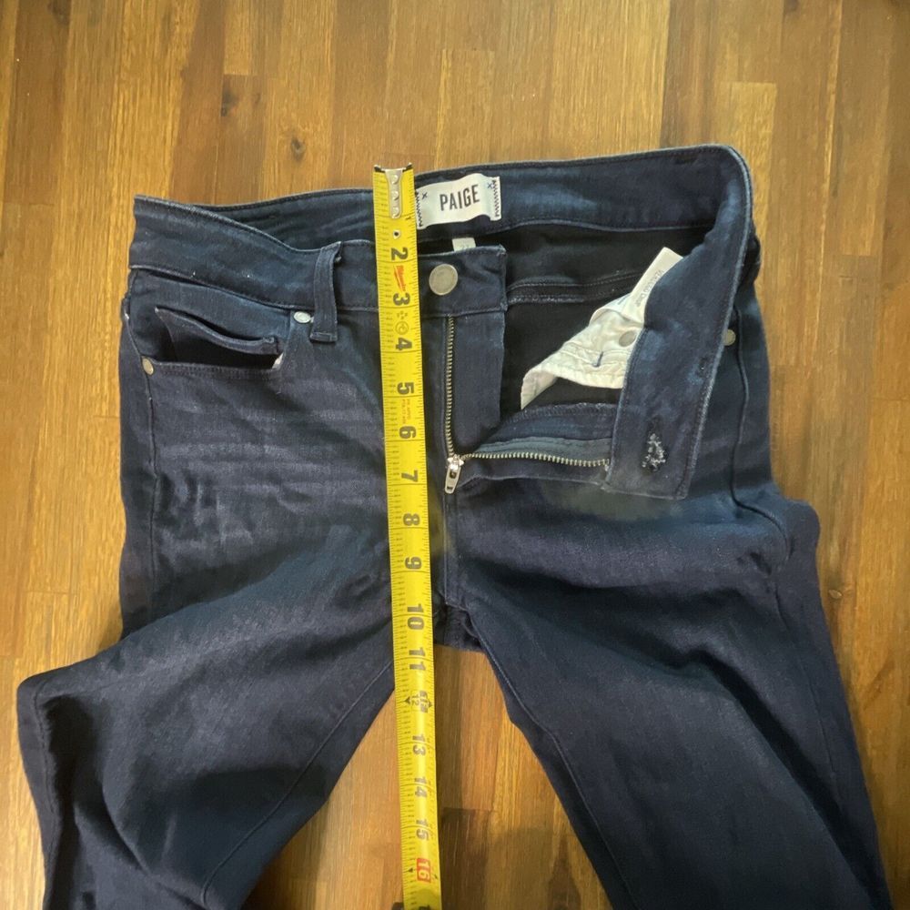 PAIGE Denim Verdugo Crop Skinny Stretch Jeans Never Worn Womens Size 27 - Picture 15 of 16
